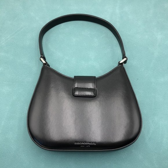 w legacy small hobo black leather handbag - Picture 2 of 7